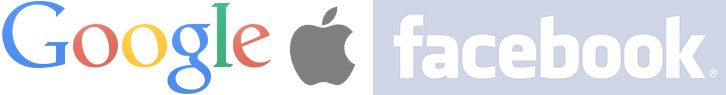 google apple facebook