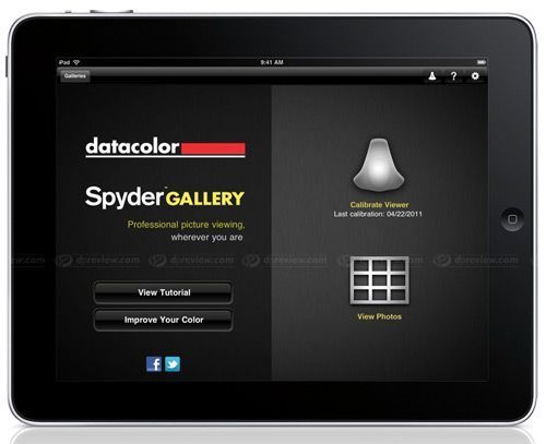 SpyderGallery for iPad