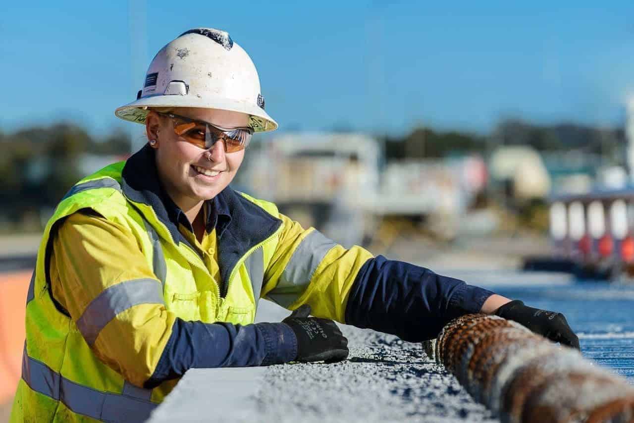 industrial photography women