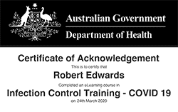 covid 19 certificate