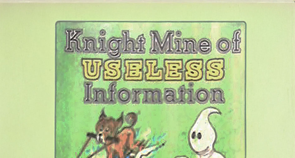 Mine of useless information book
