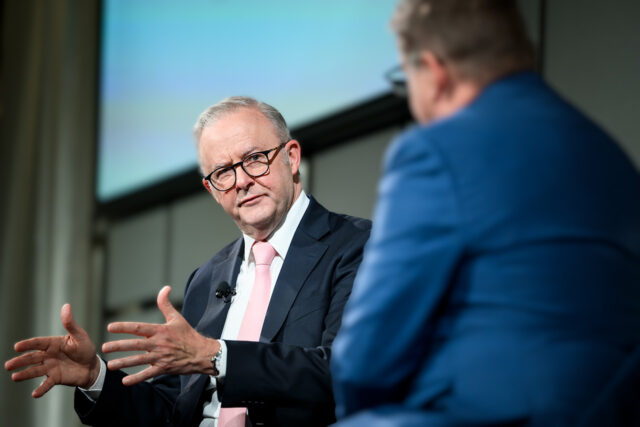 Australian Prime Minister Anthony Albanese
