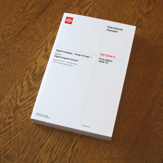 ISO 12234 4 on table